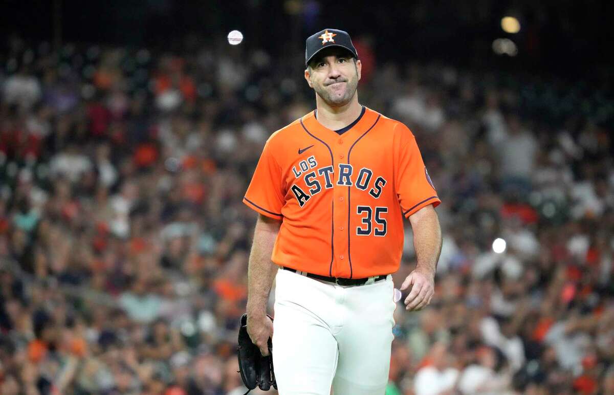 Former Houston Astros pitcher Justin Verlander posts goodbye message to  Houston
