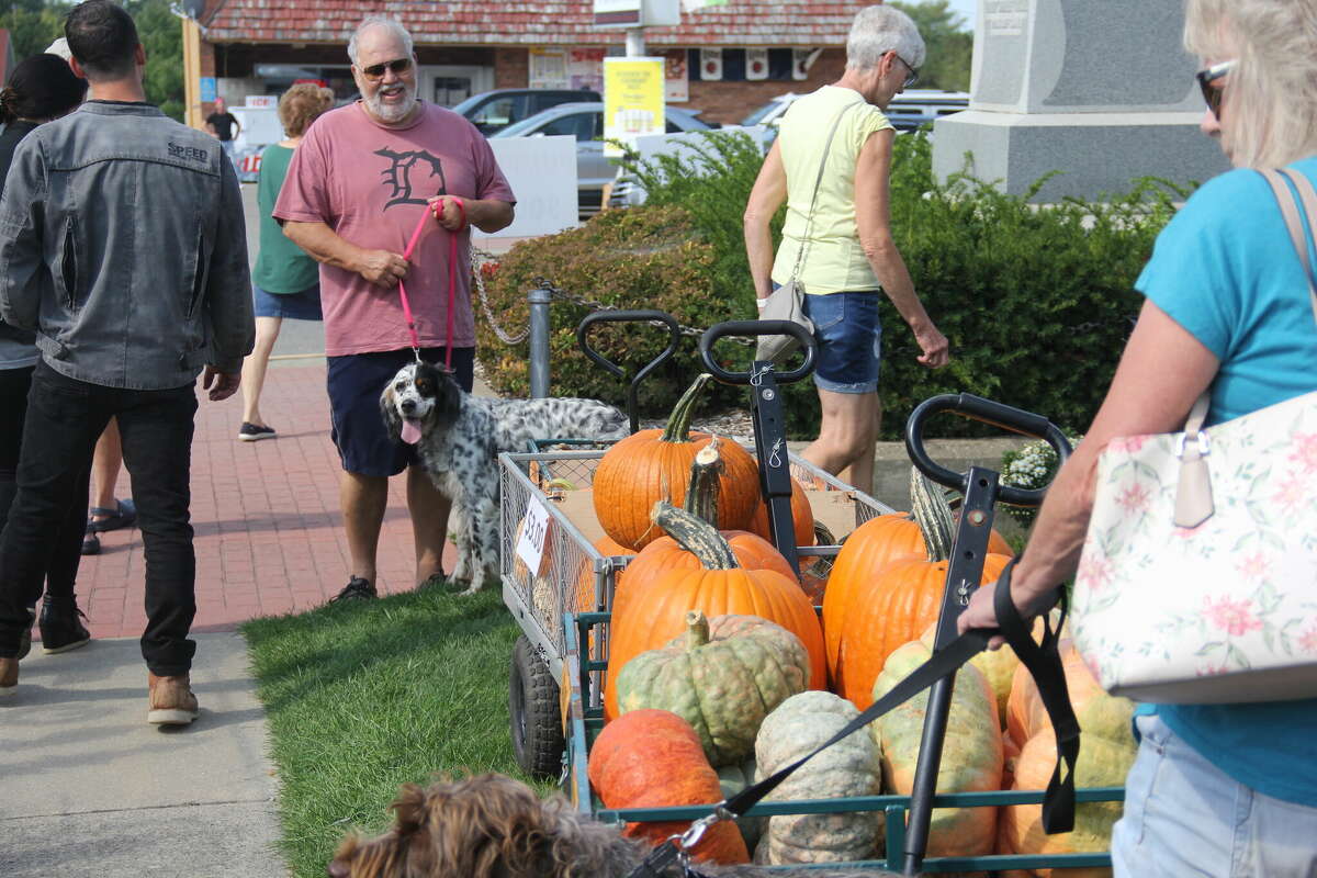 The excitement for PumpkinFest was shown this year as families and friends gathered to enjoy a day with some nice weather. 