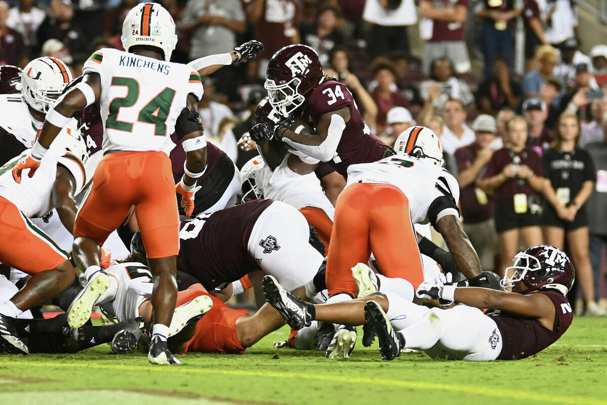 No. 24 Texas A&M Aggies Hold Off No. 13 Miami Hurricanes