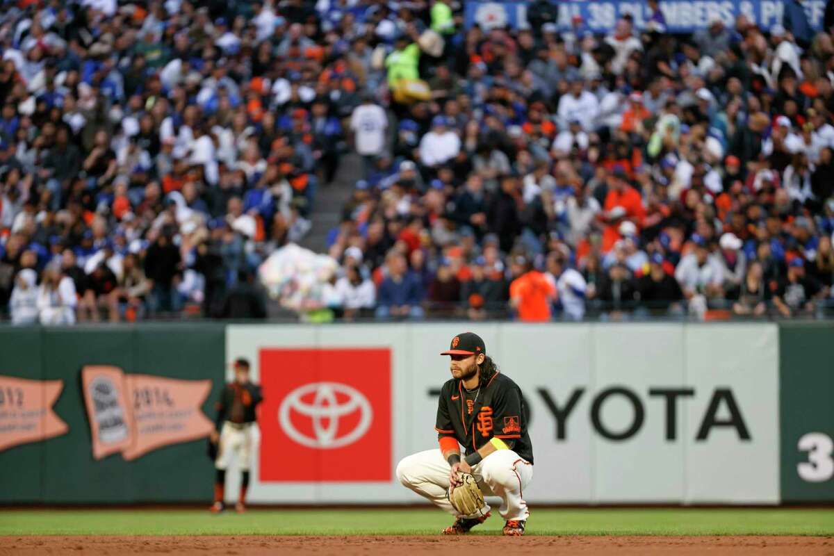 Download A mesmerizing snapshot of a SF Giants Baseball game