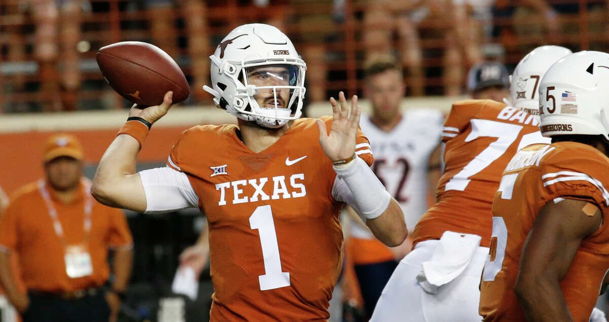 Texas QB Hudson Card is in line to make his second straight start after last week's win over UTSA.