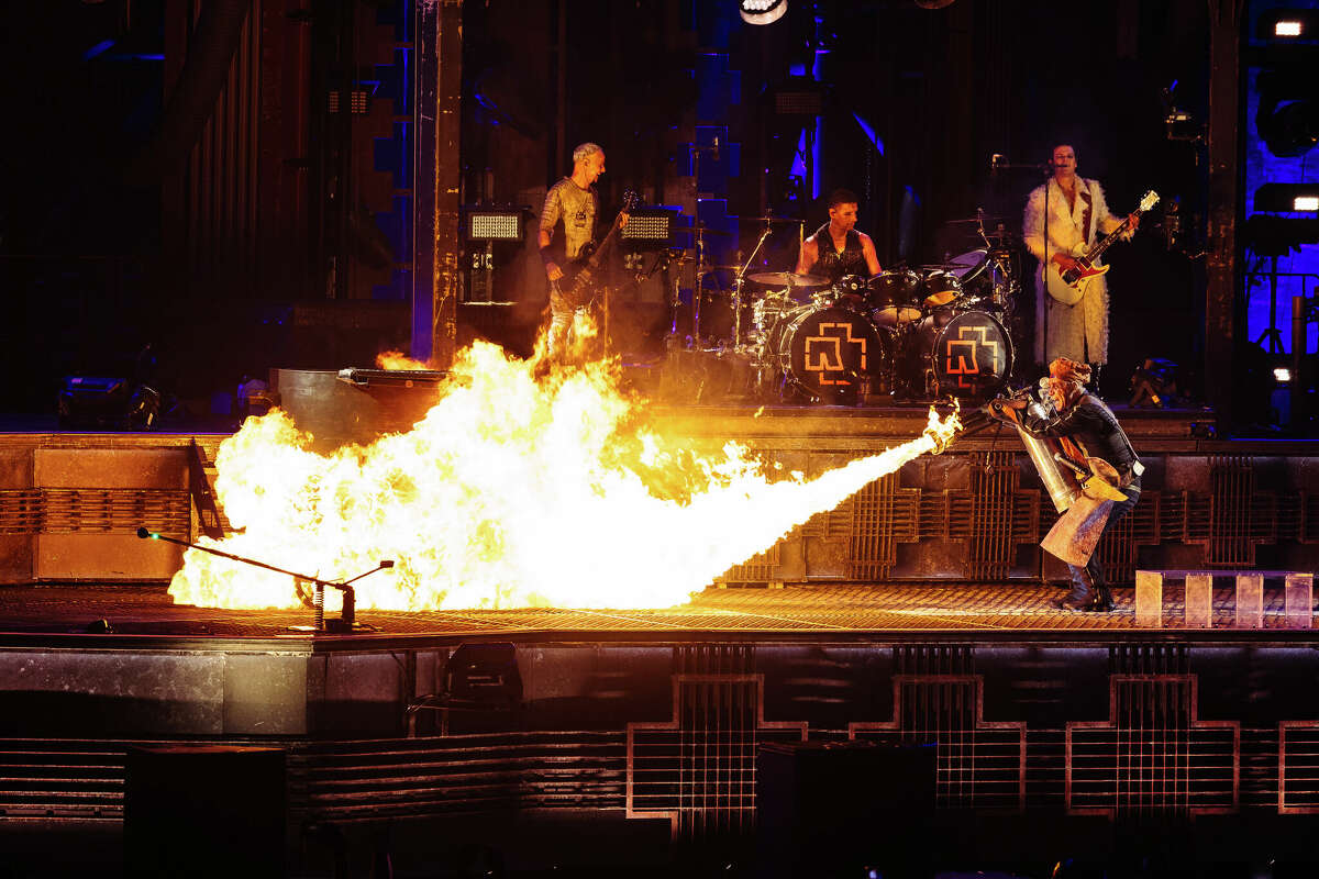 Rammstein set San Antonio ablaze with their heartpounding performance