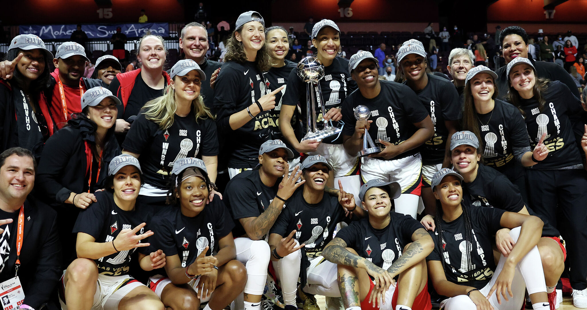 Las Vegas Aces win first WNBA title; Chelsea Gray named MVP