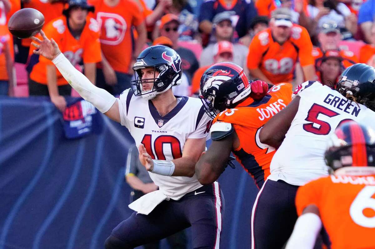 Houston Texans: False start for Davis Mills, offense