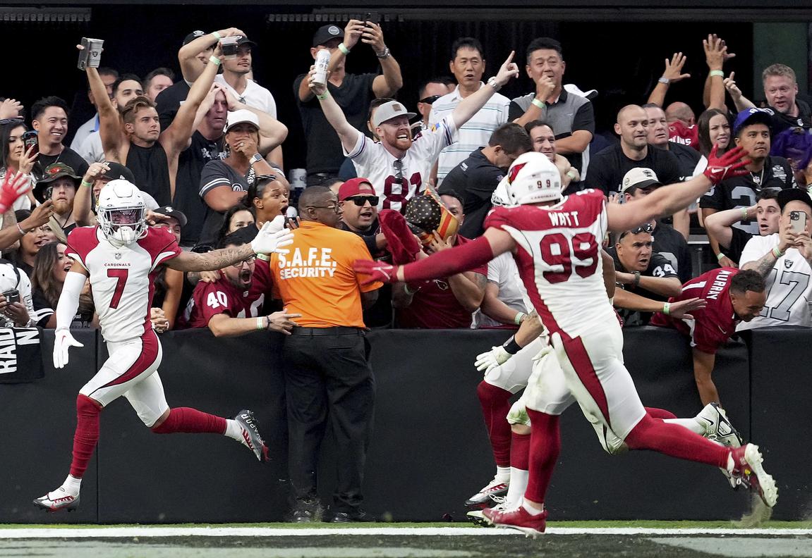 Cardinals – Raiders: Byron Murphy nearly threw away game-winning OT TD