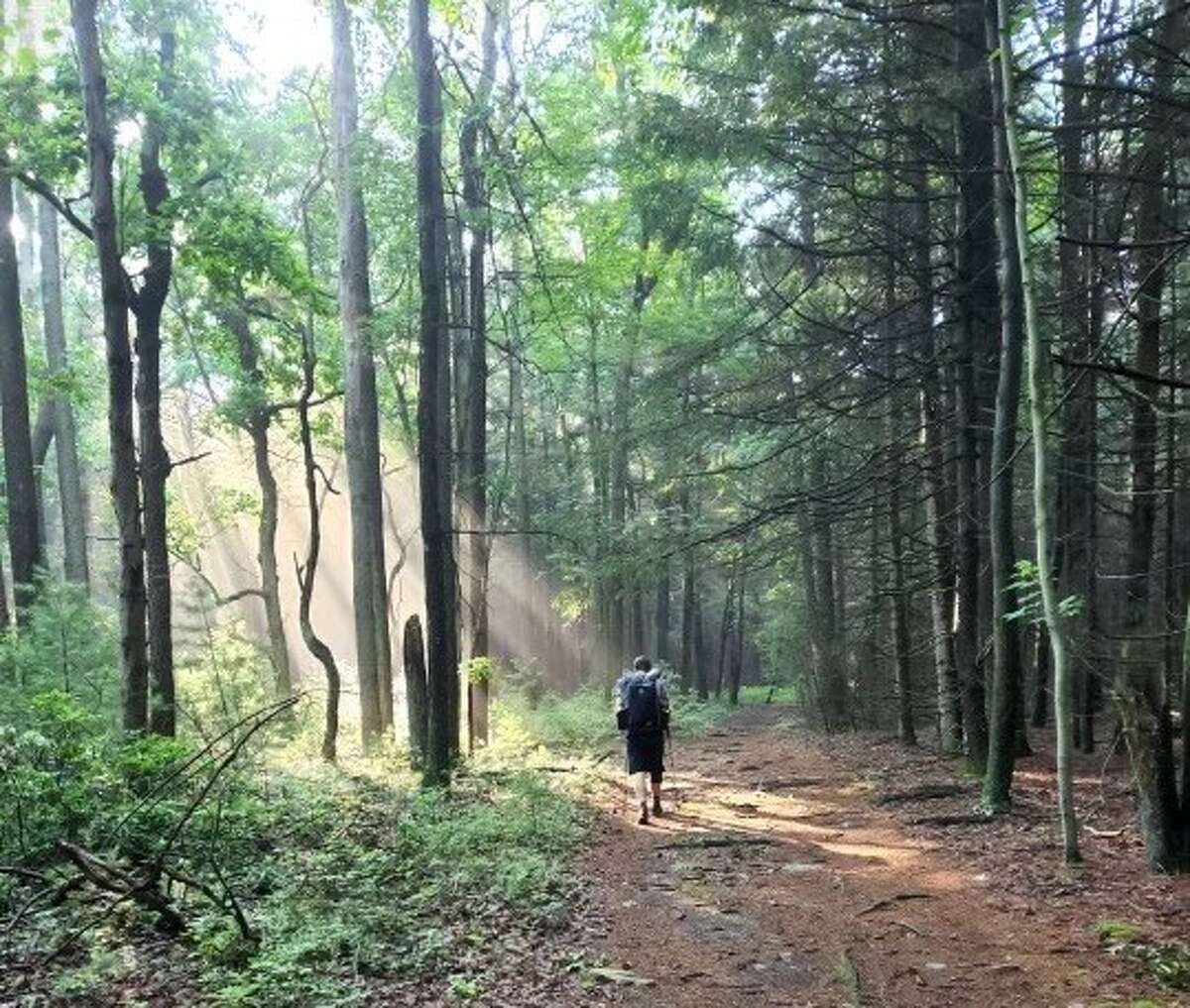 Jonathan Churchill on the New England sections Appalachian Trail.