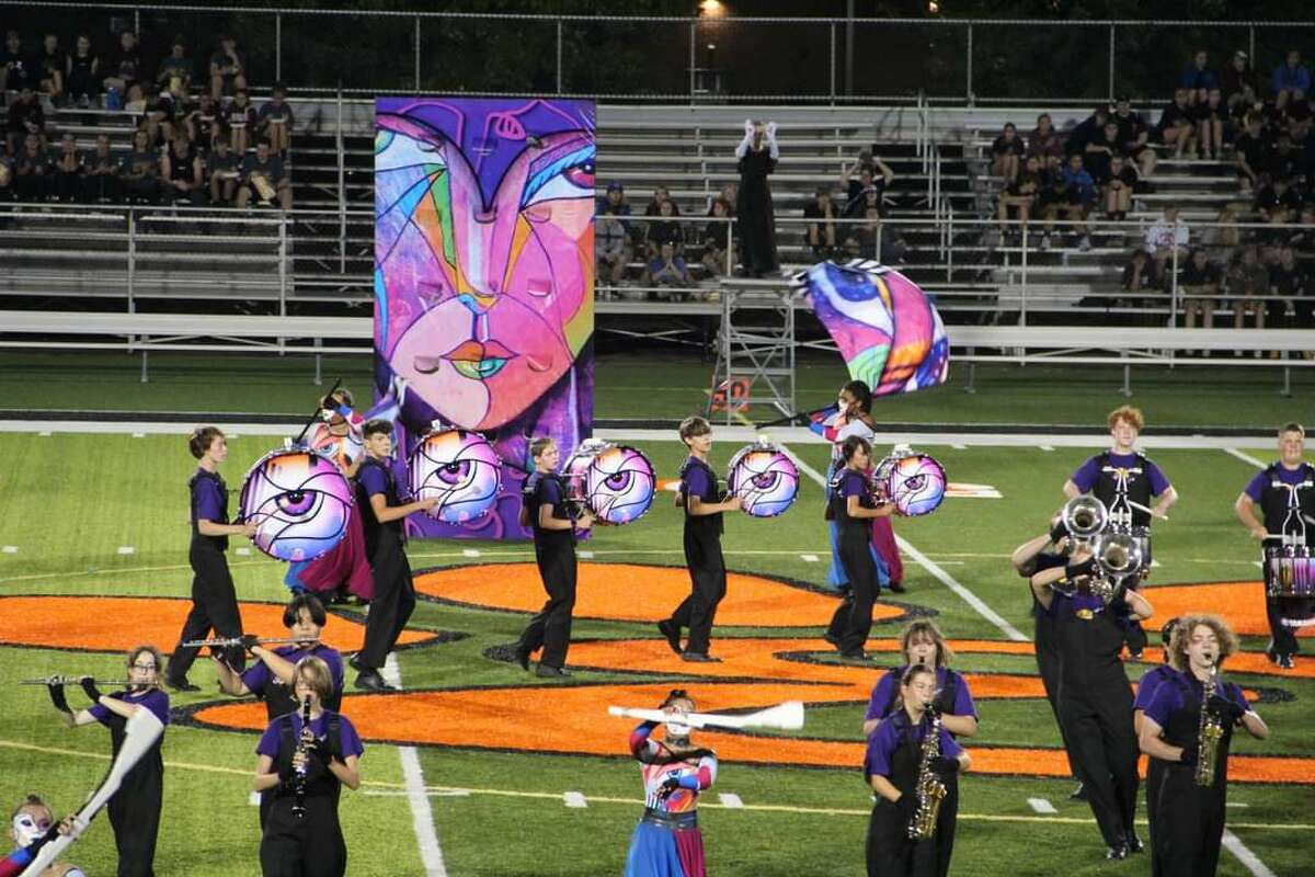 Falcon Marching Band Color Guard