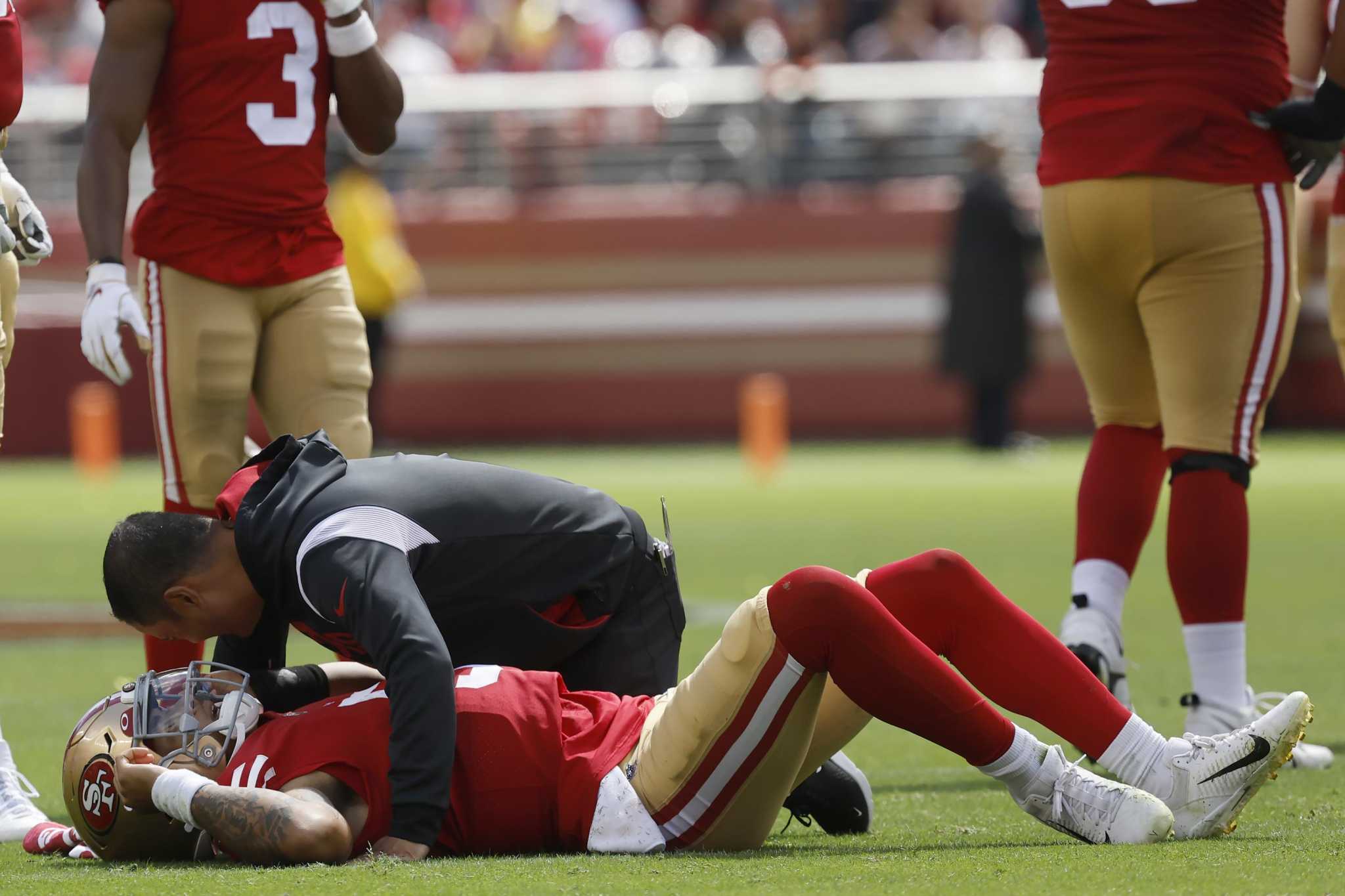 49ers' Trey Lance Undergoes Ankle Surgery