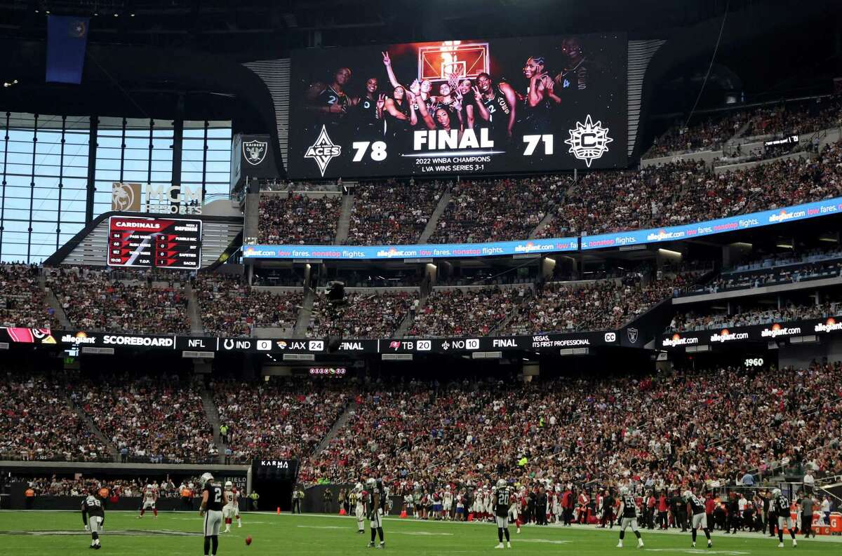 Raiders see increase of fan attendance at Allegiant Stadium in