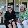 Lary Bloom, his wife, Suzanne Levine, and their dog, Lucca, have found the move to New Haven so invigorating that Bloom wrote his latest book about it.