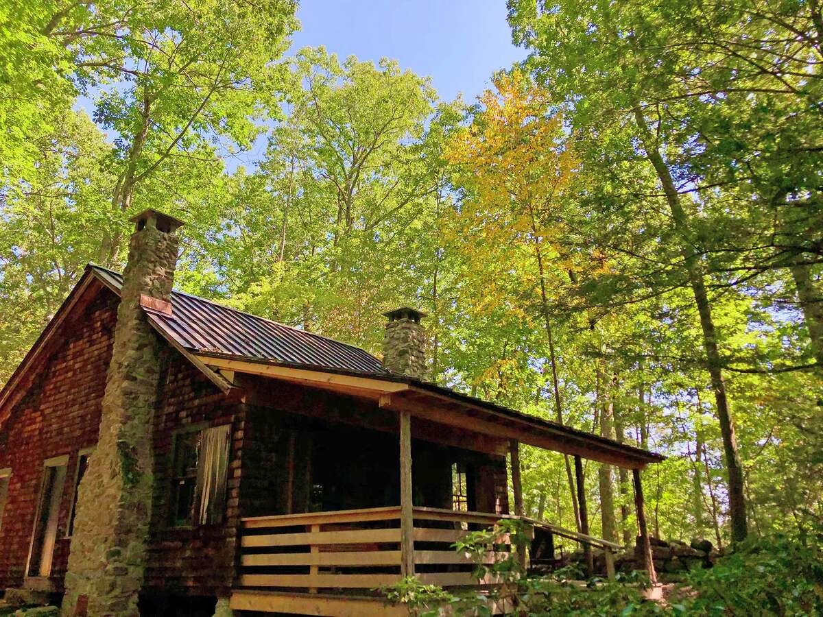 The near-century-old Glazier cabin.