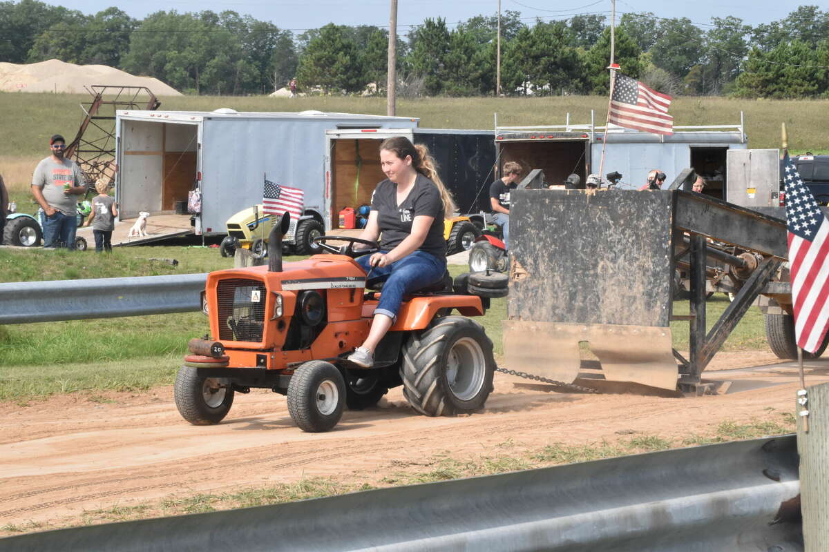 Twenty-six tractors participated in Saturday's tractor pull, wrapping up the season for the Big Rapids Antique Farm and Power Club.