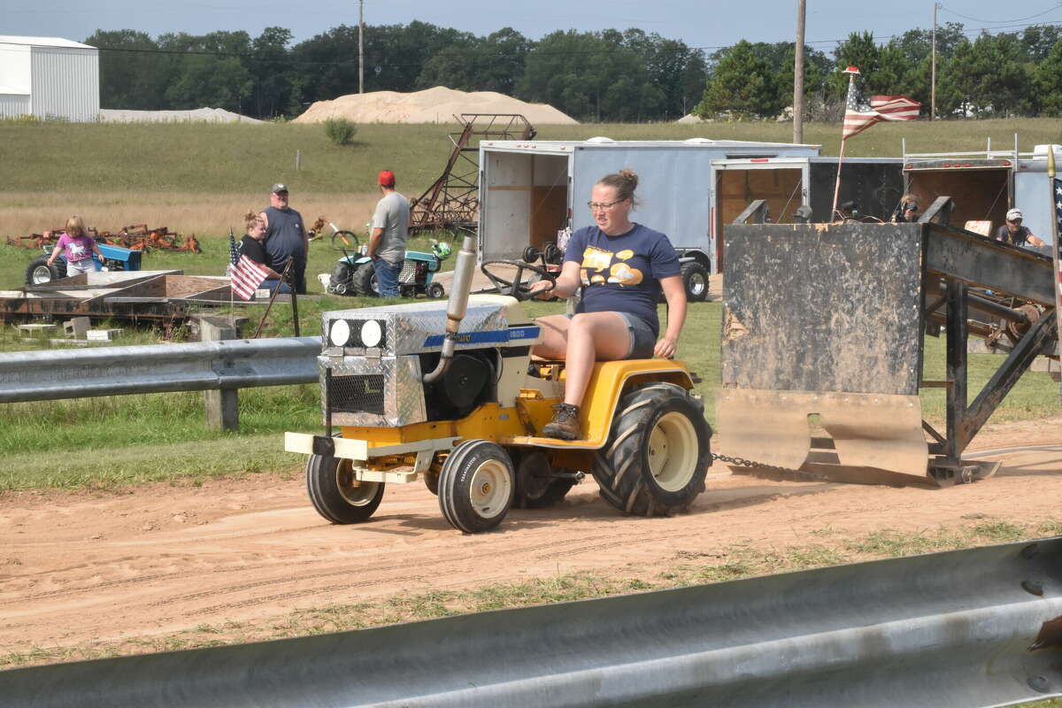 Twenty-six tractors participated in Saturday's tractor pull, wrapping up the season for the Big Rapids Antique Farm and Power Club.