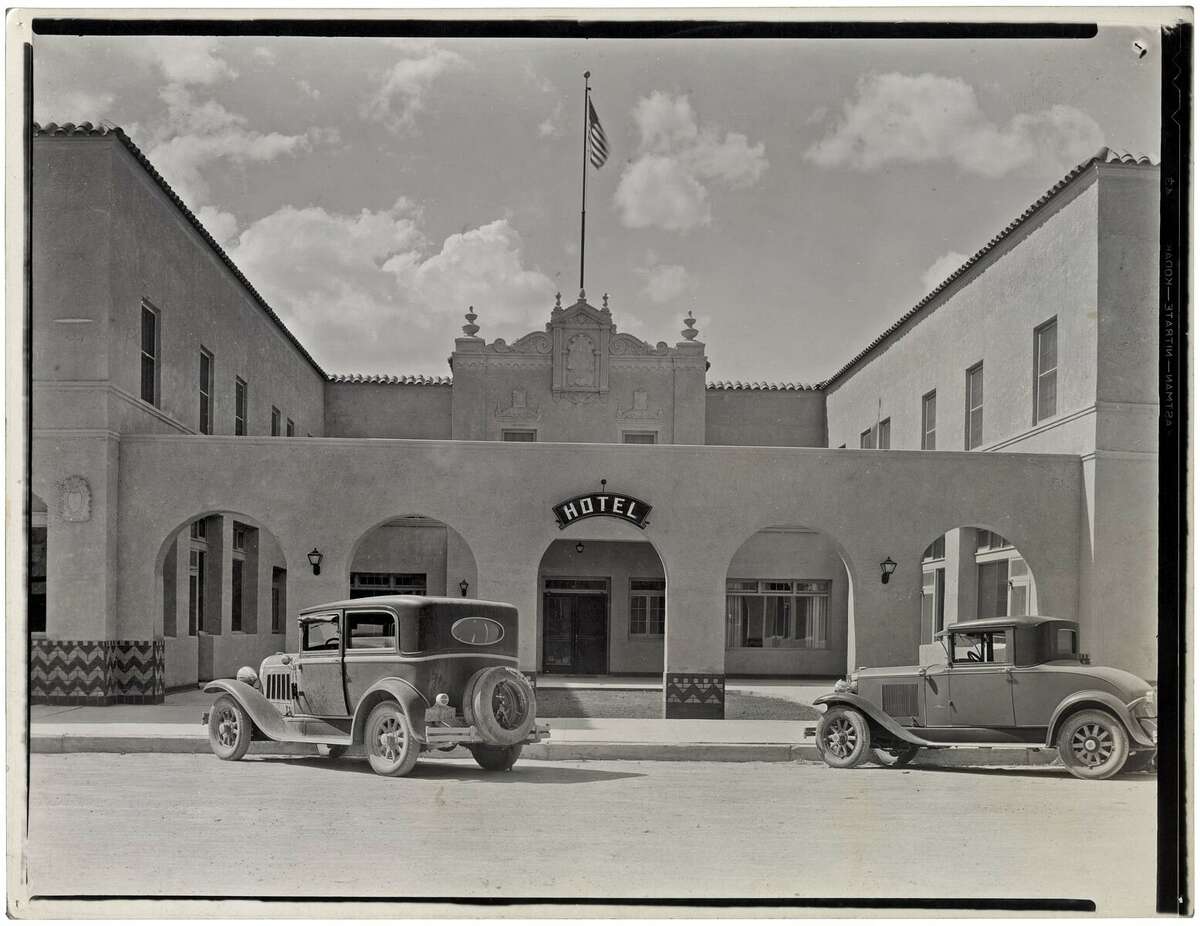 The historic Hotel Paisano in Marfa, Texas. 