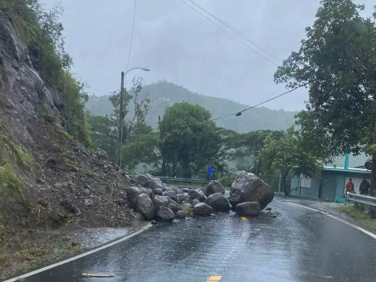 Hurricane Fiona has washed out roads near UAlbany grad student Nathalie Rivera-Torres' hometown of Comerio, P.R. She is studying how these storms form,