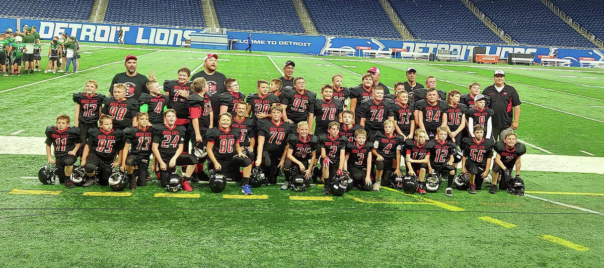 Reed City fifth and sixth-graders played at Ford Field over the weekend.