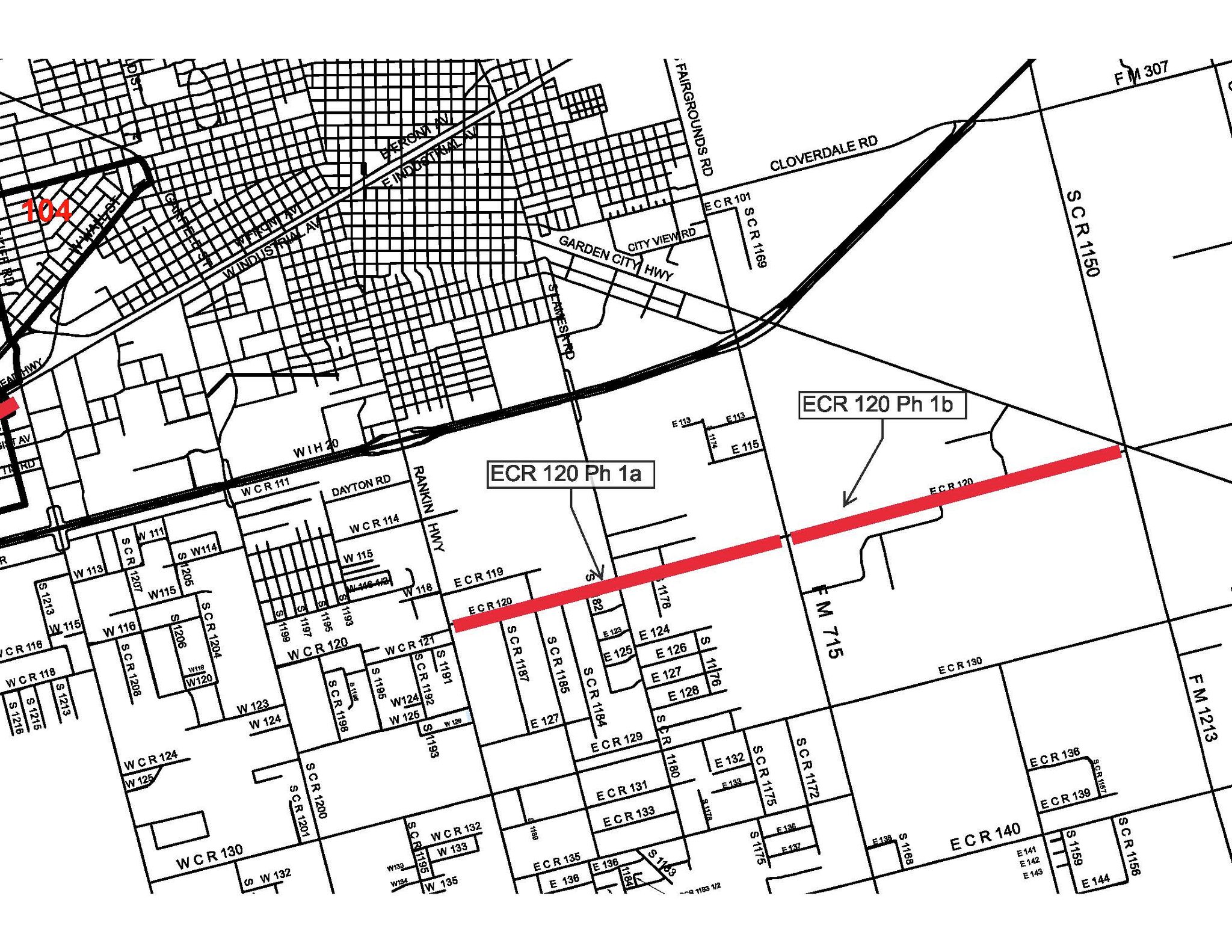 Midland County Road Reconstruction Southeast Of Midland To Last Months