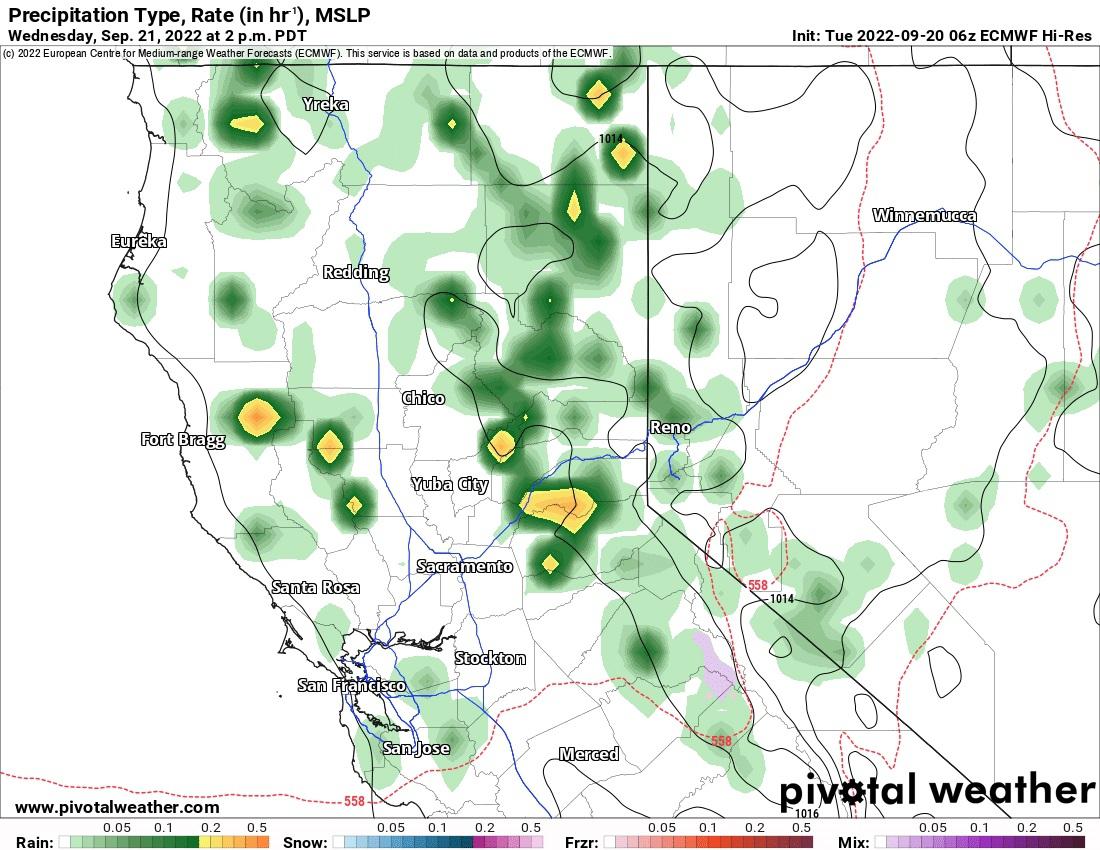 Bay Area forecast: Chance of rain as storm departs California