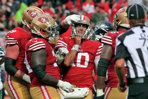 49ers’ game review: Jimmy Garoppolo flinging it like it was 2017