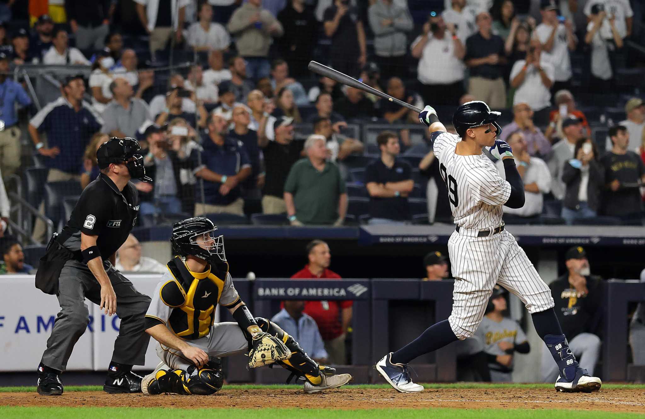 Yanks' Judge now 2 homers shy of Maris' record