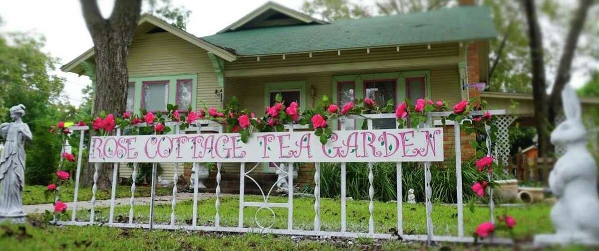Rose Cottage Tea Garden is located at 212 Kneupper Ave. in Converse.
