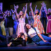 A photo from "The Pajama Game" staged by the Kweskin Theatre's summer youth program. 