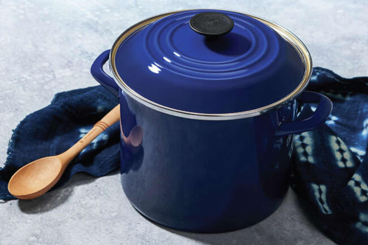 This beautiful indigo color from Le Creuset is on its way out. Pick yours up now!