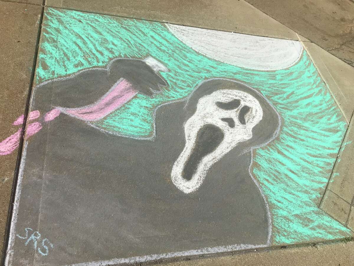 Residents are invited once again to join in the Library's Chalk Fest to decorate a square of sidewalk with their best artwork to potentially win prizes.