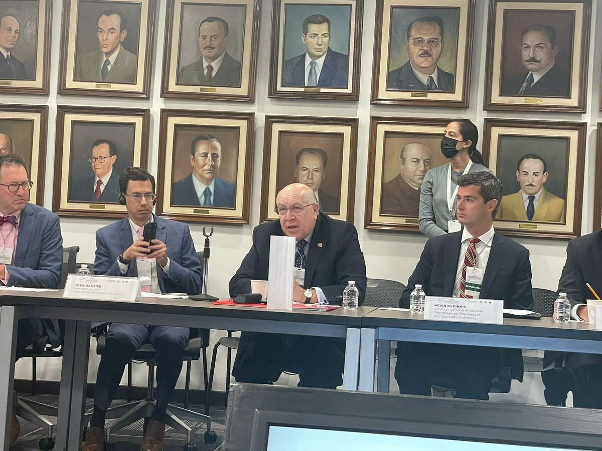 Gerald “Gerry” Schwebel, IBC Bank Executive Vice President during his participation at the U.S. Mexico High Level Economic Dialogue, held in Mexico City last week.