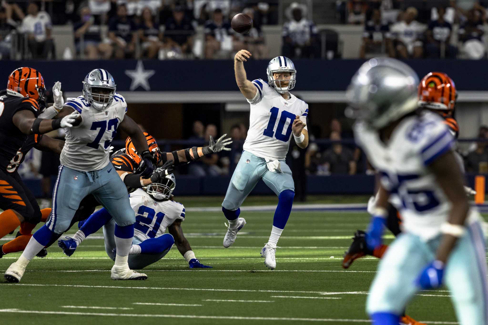 What a Rush: Cowboys quarterback remains perfect as replacement