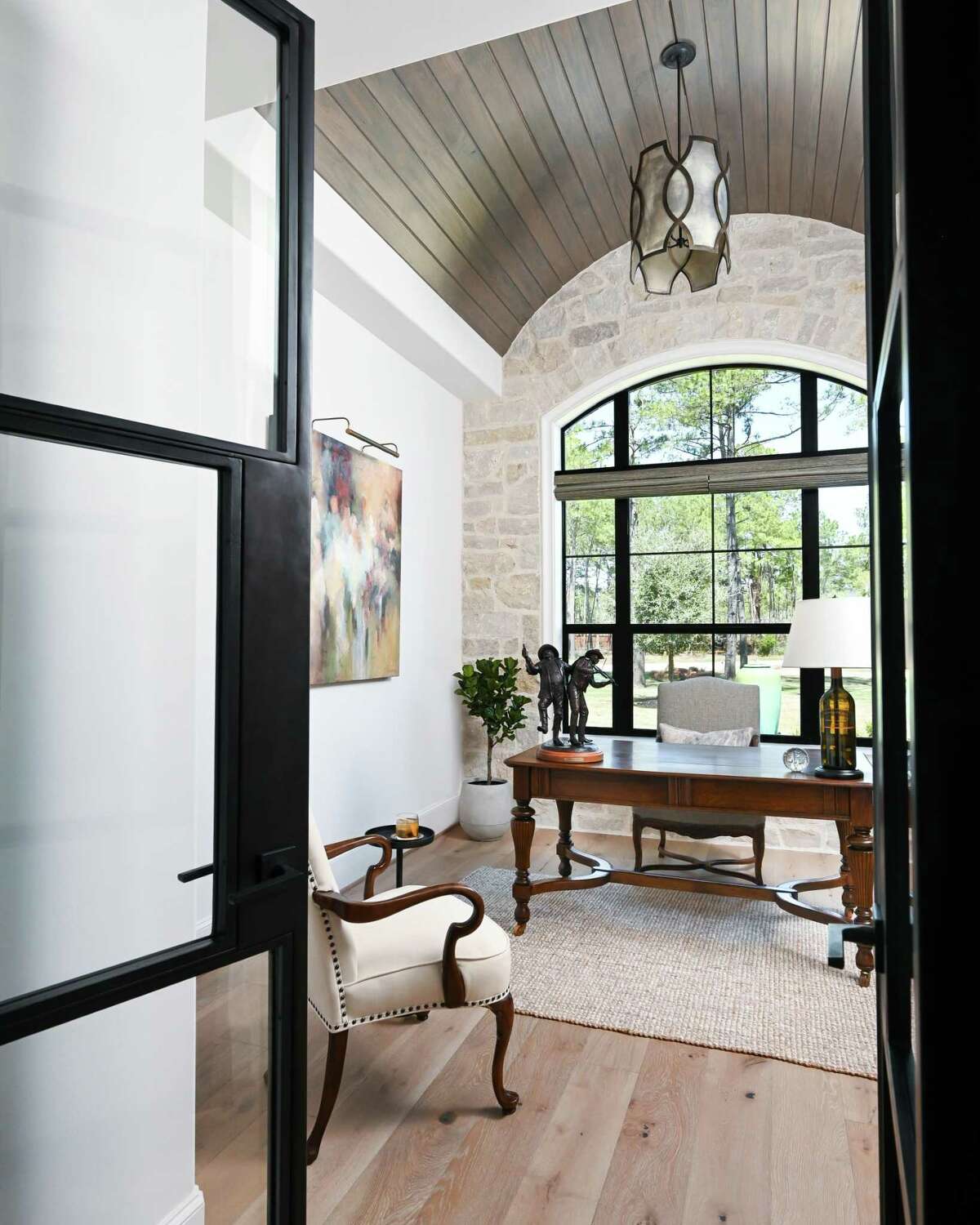The Tomball home of Russell and Denise Bass.
