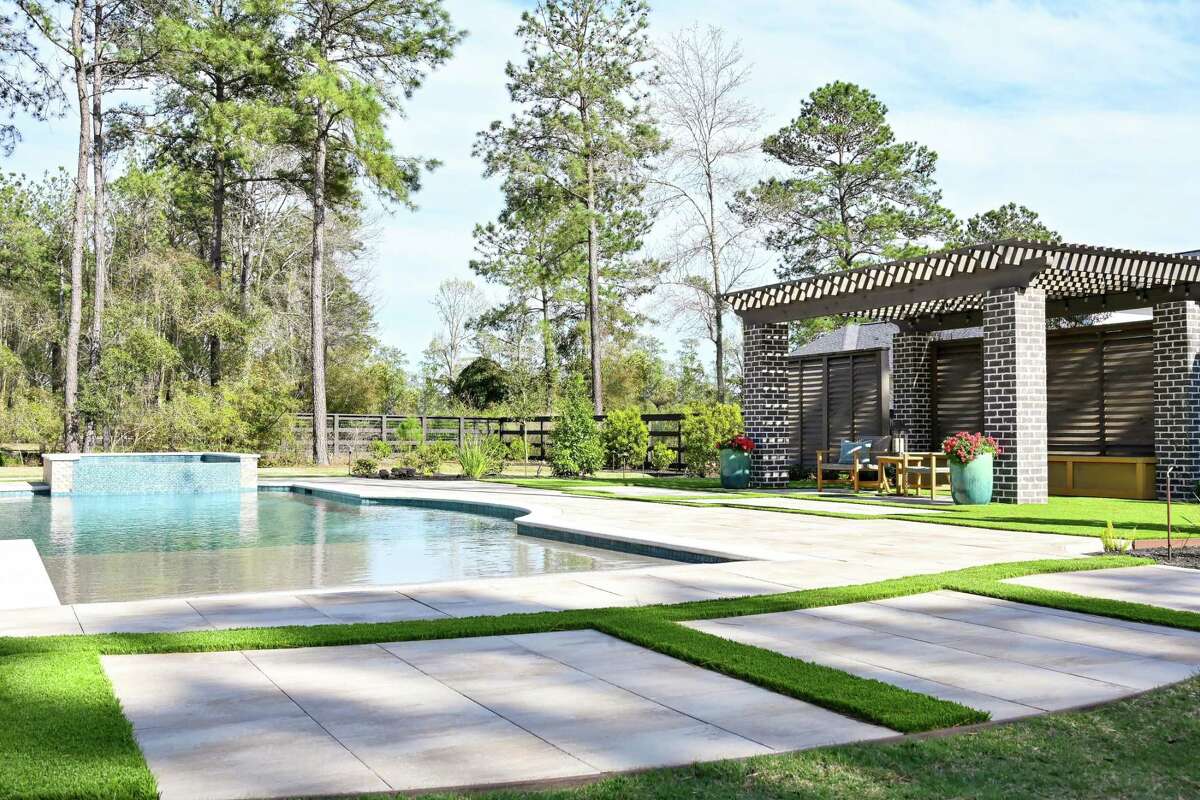 The Tomball home of Russell and Denise Bass.
