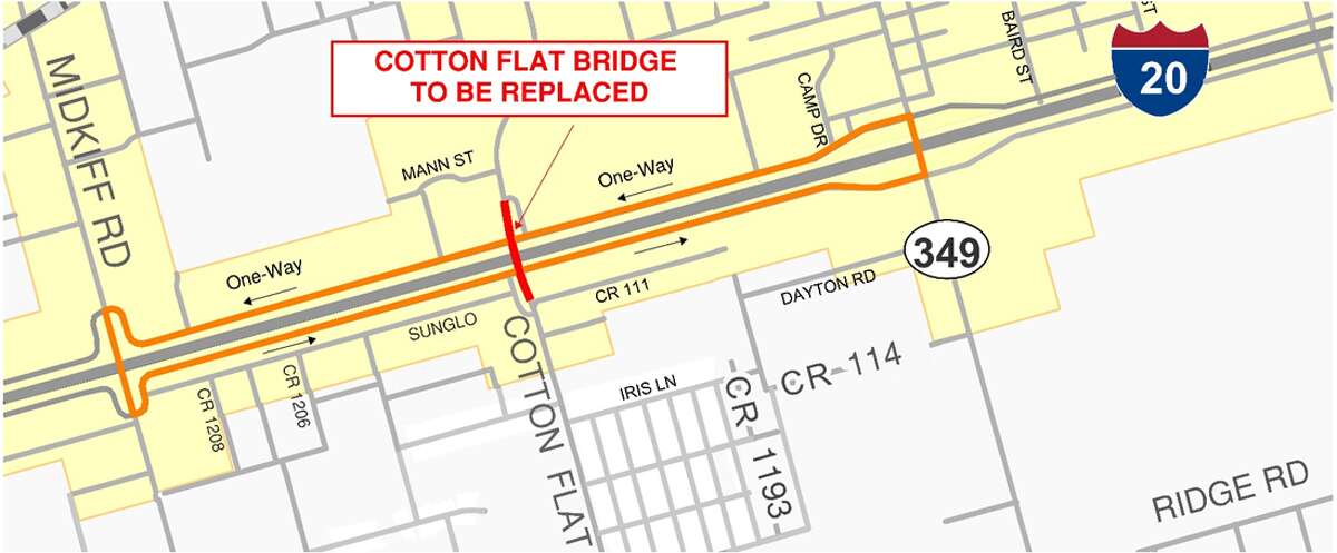 Texas Department Of Transportation: Cotton Flat Bridge Project On I-20 ...