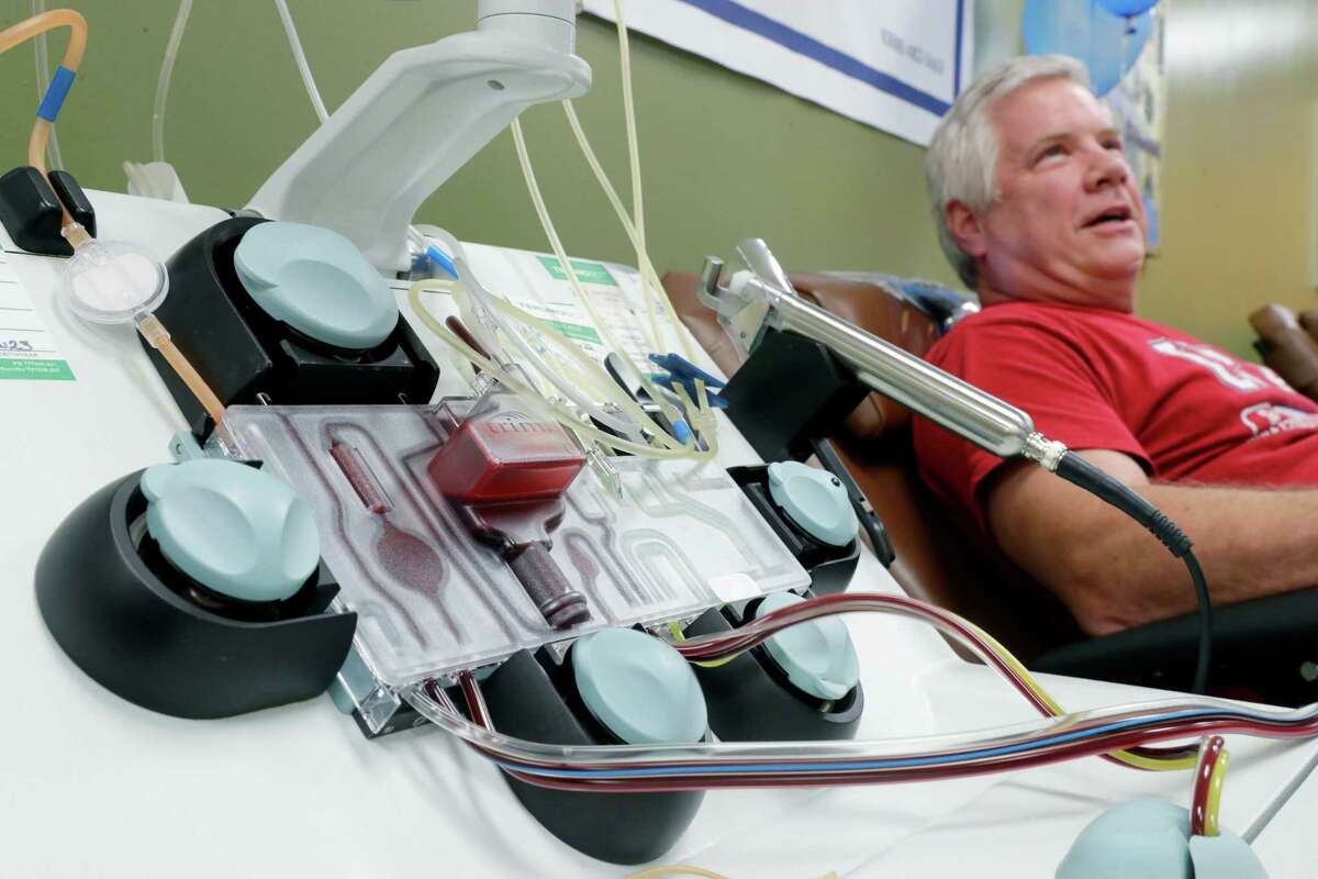 Story photo for This Houston man has donated 100 gallons of blood over 23 years - all for 'God's glory.'