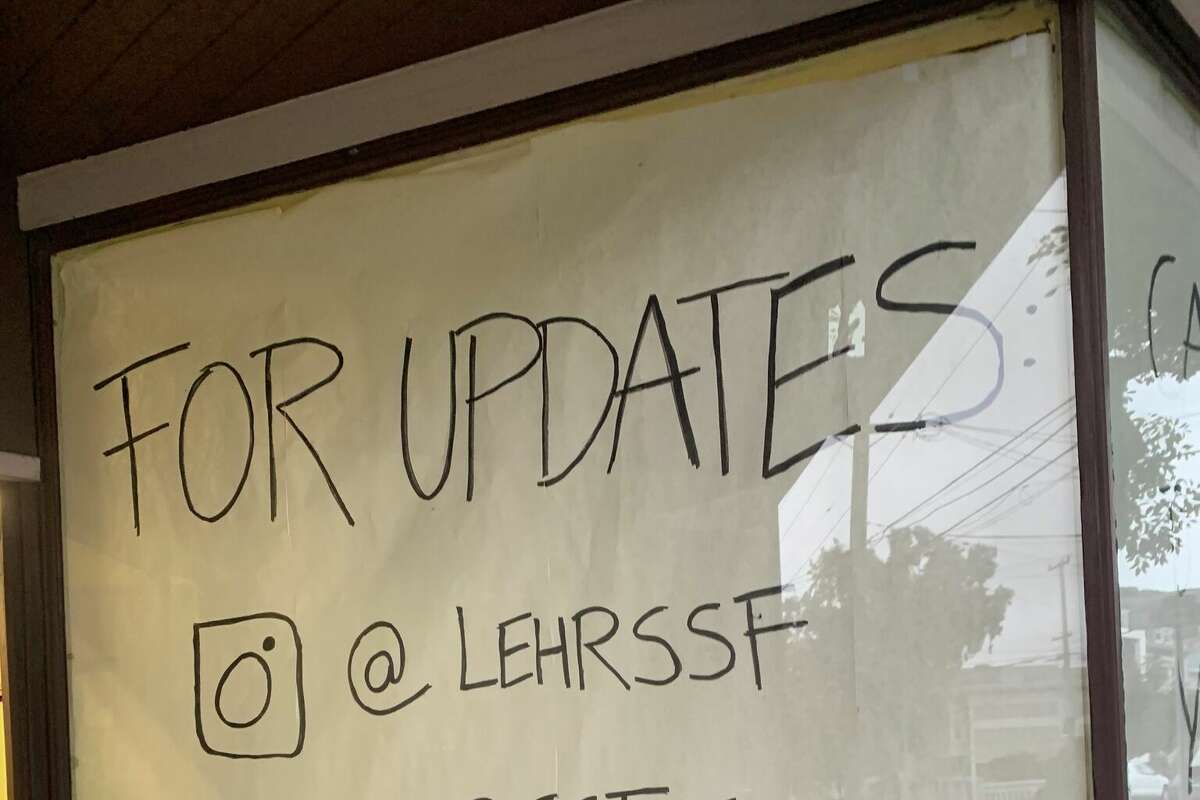 Lehrs German Specialties is expected to reopen in November. 