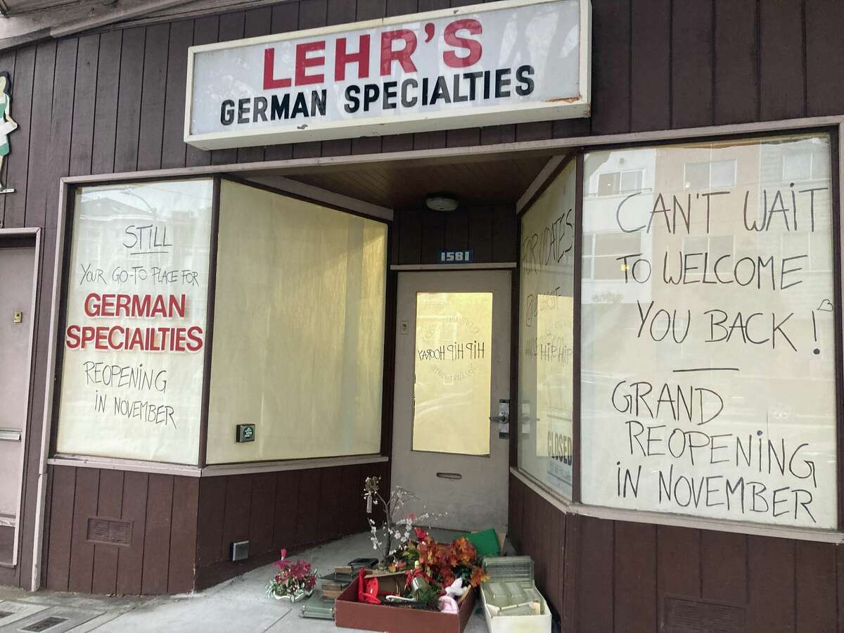 Lehr's German specialties were purchased by Hannah Seyfert, a former customer of the Noe Valley store.