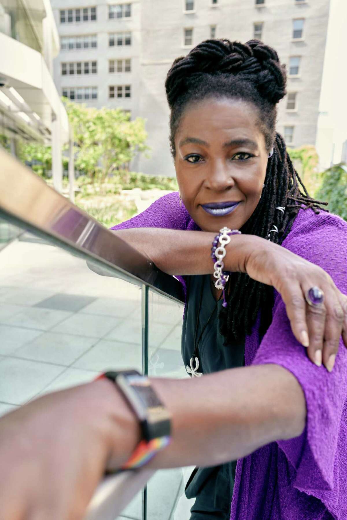 Sharon D Clarke leads "Death of a Salesman" at Broadway's Hudson Theatre. "That is so exciting for me, that there will be a generation that will not only see this and be able to claim it as their own, but it will open their eyes up in a completely different way," she said.