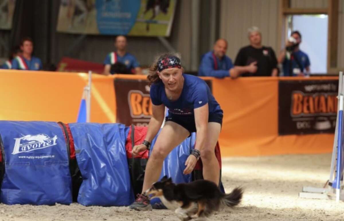 Heather Witt-Sullivan of Easton, Conn., and her Shetland Sheepdog Rowan earned Team USA’s only gold medal at the 2022 World Agility Championships in The Netherlands.