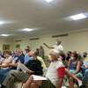 Attendees at the Glenbrook Neighborhood Association’s Wednesday meeting asked Mayor Caroline Simmons questions as part of an effort to restore the closed Glenbrook Community Center.