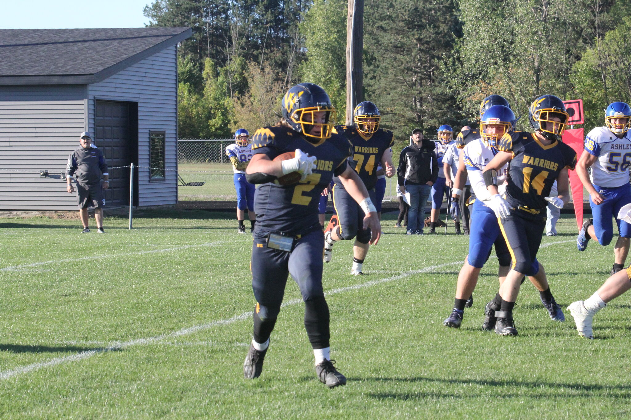 North Huron football heads to Au GresSims for Week 1 of playoffs