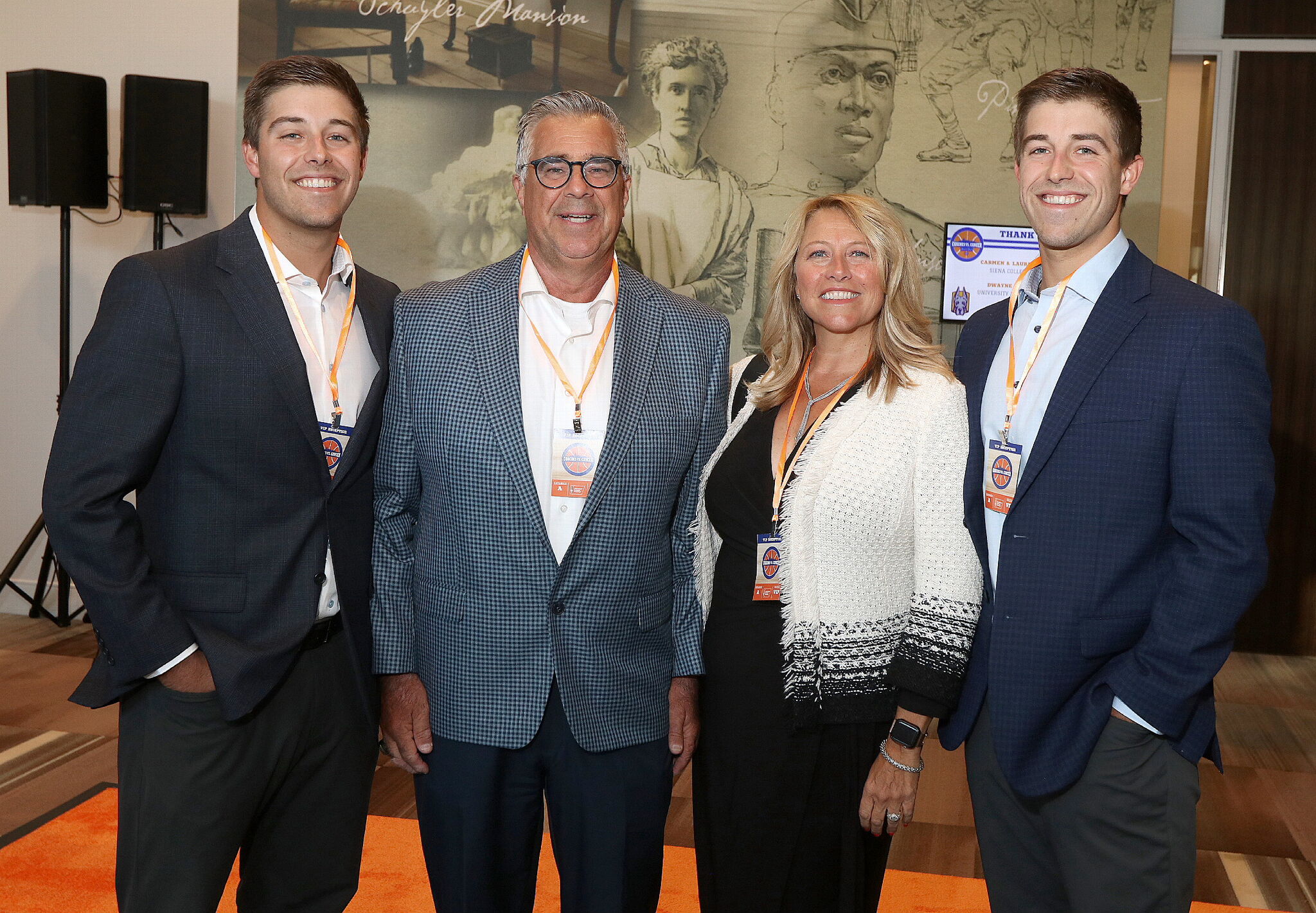 Lonergan Among Coaches vs. Cancer Group Honored at Yankee Stadium Wednesday  - George Washington University Athletics