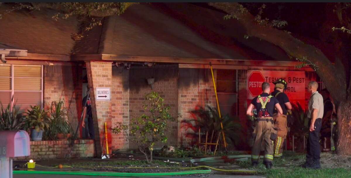 An 83-year-old woman was found dead in her home from a house fire at 2:00 a.m. Friday morning at 10800 Donna Drive in northwest Houston. The Harris County Fire Marshal's Office is investigating the fire. 