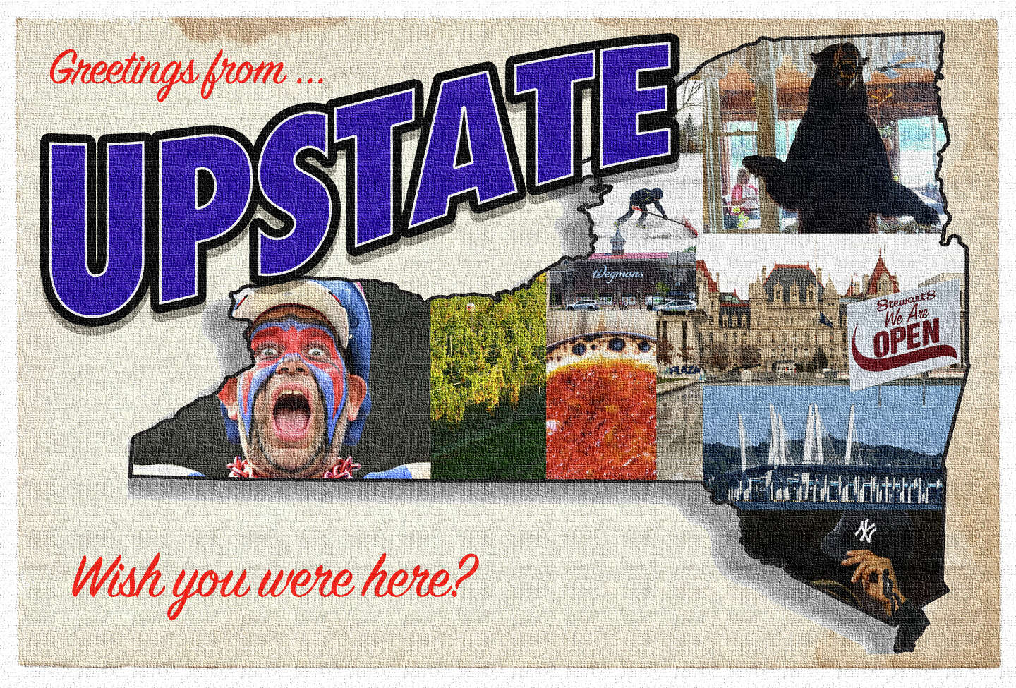 Where does upstate New York actually begin?