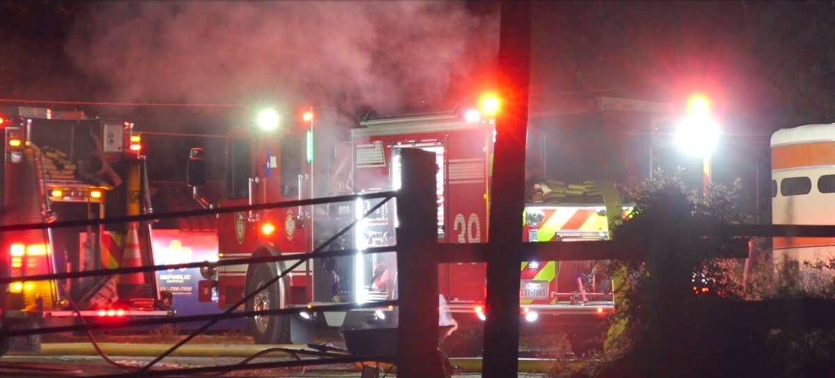 At least 15 horses died in a barn fire in Houston Friday morning on the 4800 block of Linn Street in north Houston.