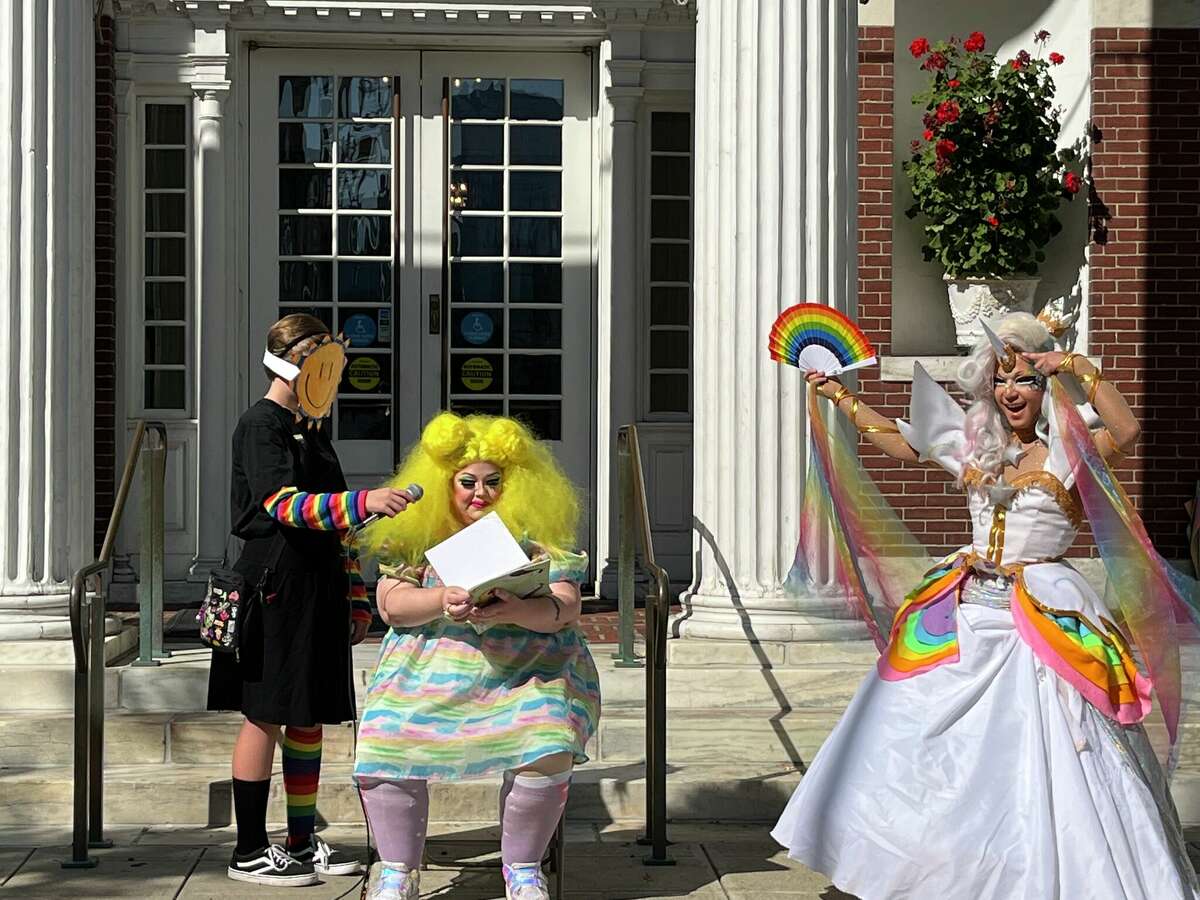 Stamford police are investigating threats made to Ferguson Library staffers following their drag queen storytelling program.