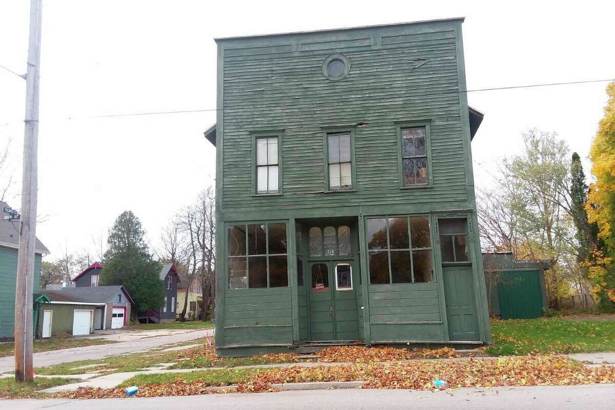 The property on 314 Sibben St. in Manistee, owned by Stephen Glagola is up for sale for $142,000. In May, Glagola had received a special use permit to convert the building into apartments and a coffee shop.