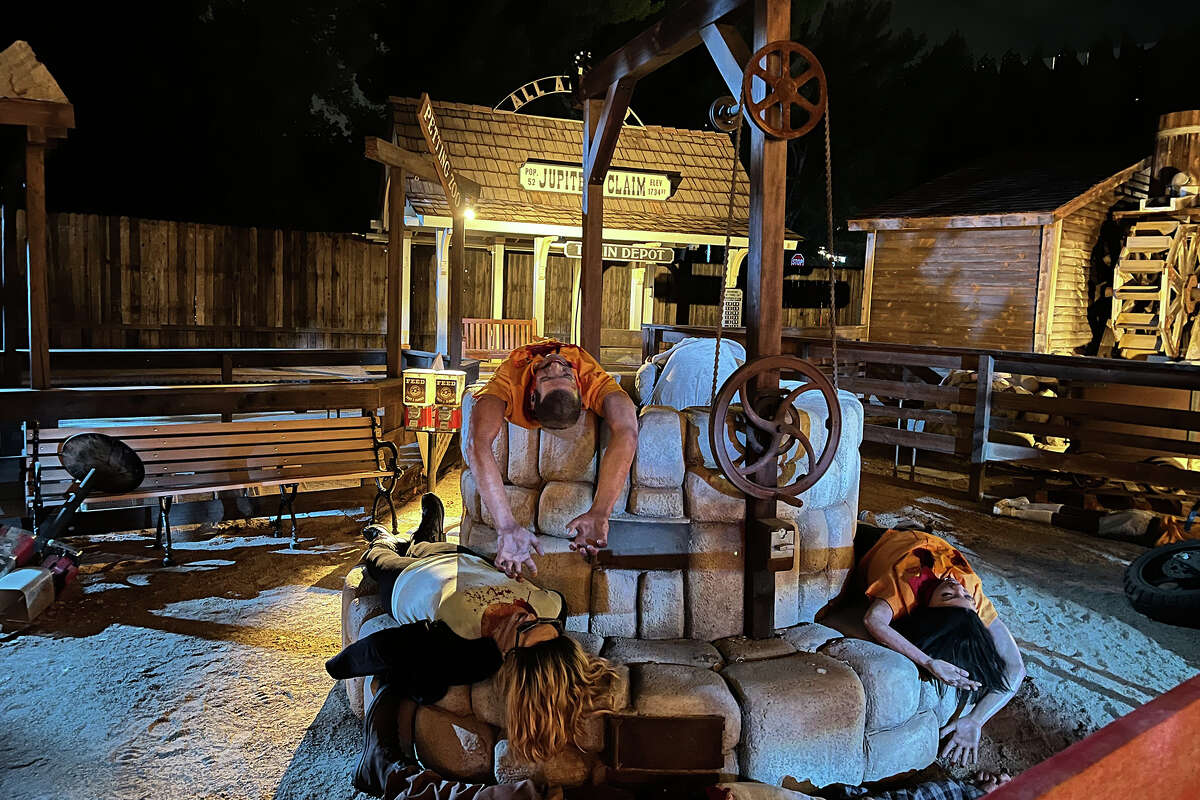 The carnage of the "Nope" scene from the Terror Tram at Universal Hollywood