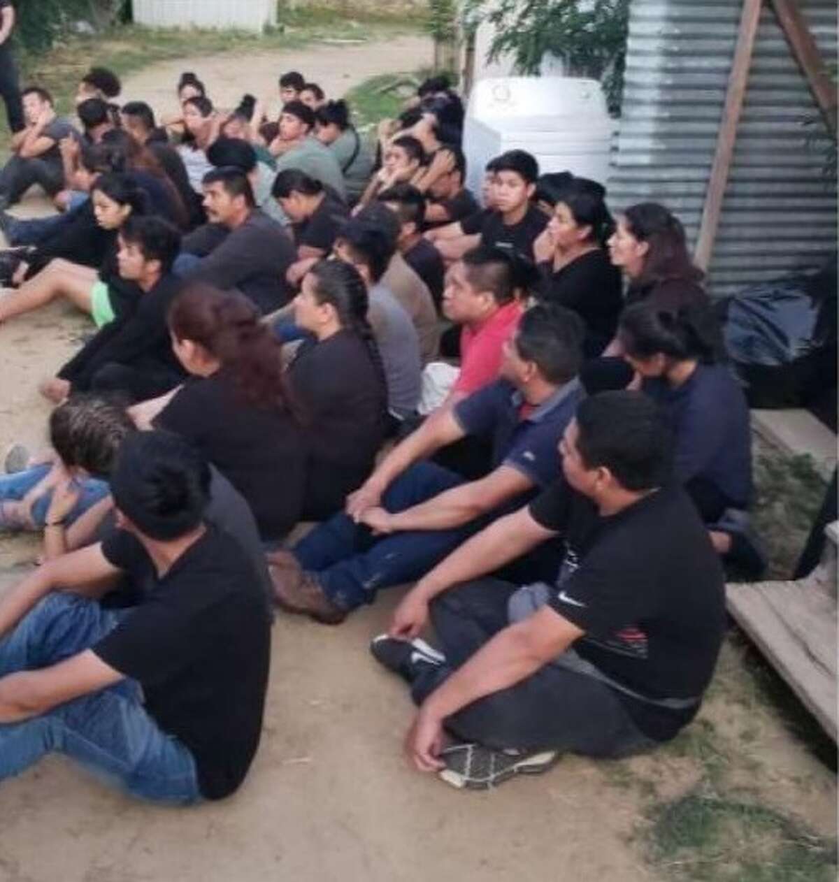 State and federal authorities busted a stash house on Sept. 20 in south Laredo and apprehended 43 migrants.