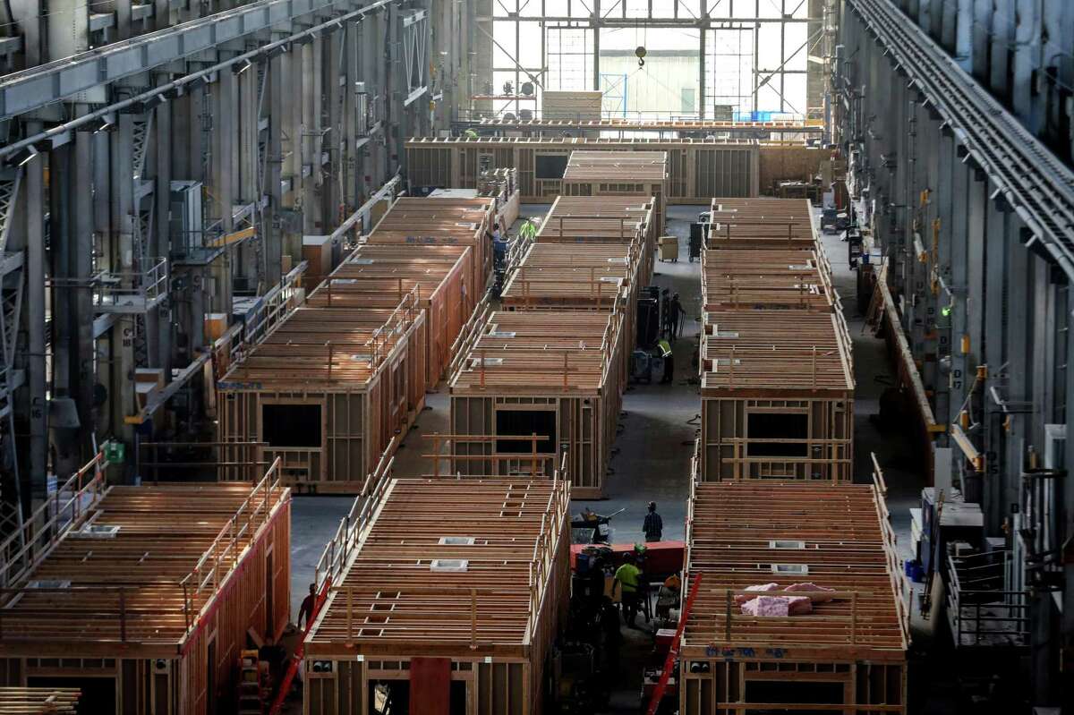 Factory OS is constructing modular homes on Mare Island in Vallejo, Calif. — with up to 1,200 employees making the units.