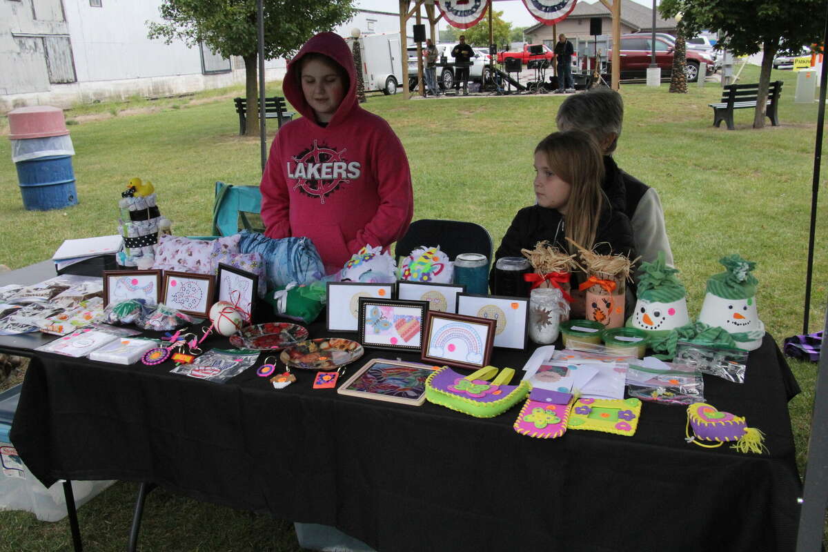 Youth vendors were on display for the first time at the Elkton Country Street Fair.